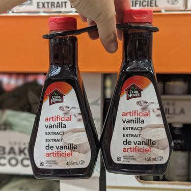 Image of Club House Artificial Vanilla - 2 x 455 Grams